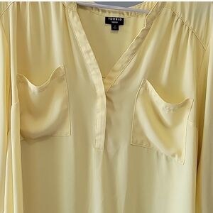 Torrid, chiffon Harper tunic top